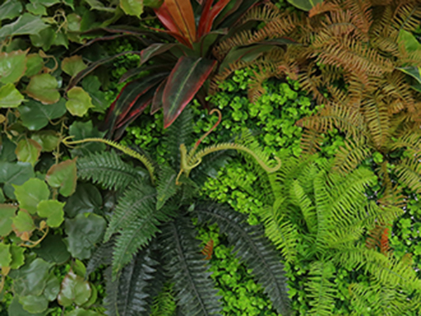 制作仿真植物墙的材料